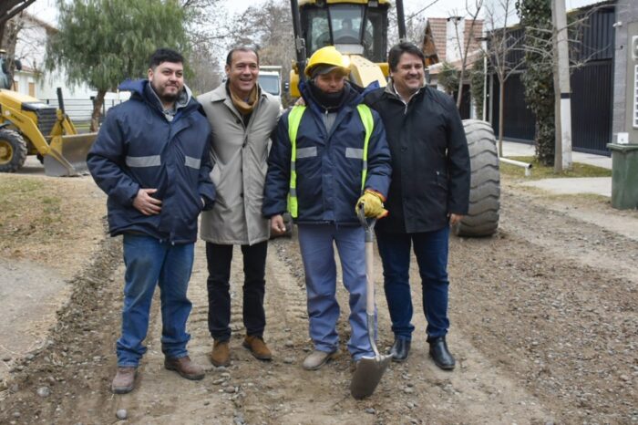 Las obras del Plan Capital llegaron al barrio Barreneche