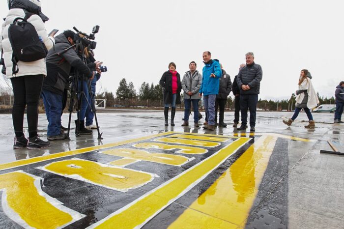 Gutiérrez inauguró las mejoras del aeropuerto Chapelco