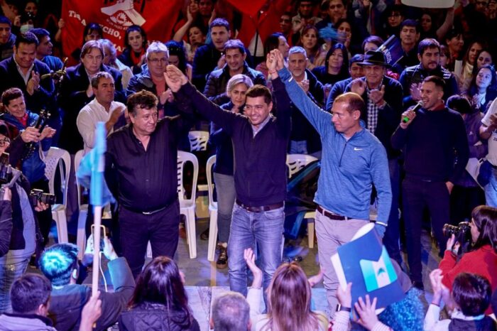 La Lista Azul mostró su fuerza en la zona norte: “Somos el equipo de Neuquén”