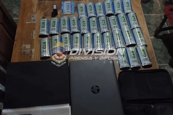 Fue demorado tras sustraer una notebook, formularios, obleas, informes técnicos y otros elementos