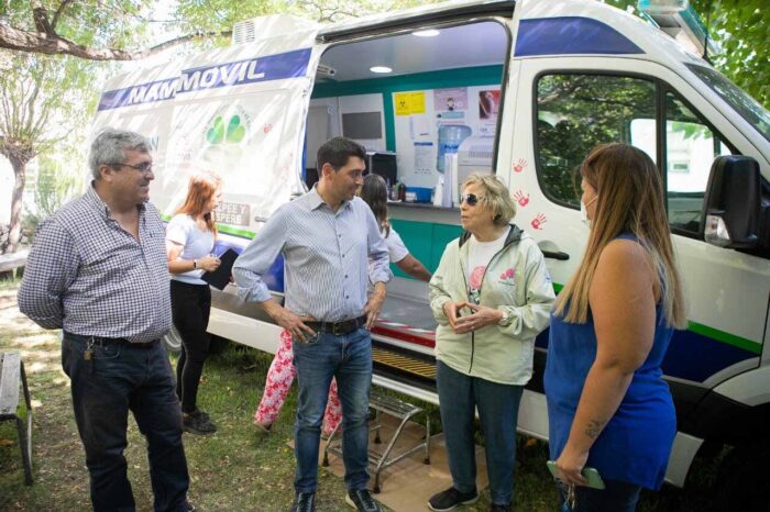 El mamógrafo móvil ya atendió a casi mil mujeres de toda la provincia en el primer semestre de 2022