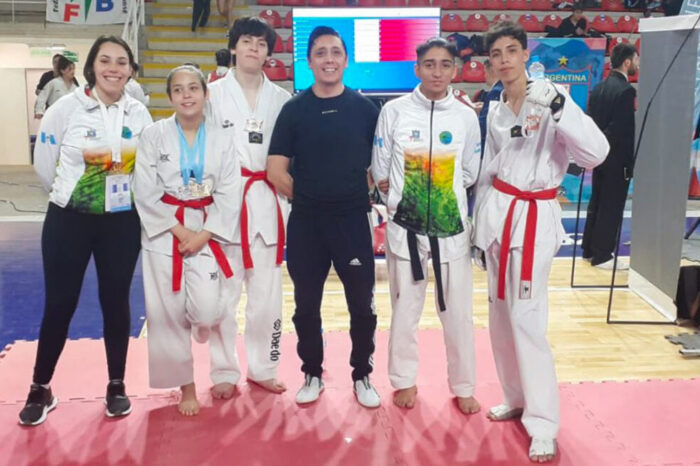 Neuquén sumó 13 medallas de oro en el Nacional de taekwondo