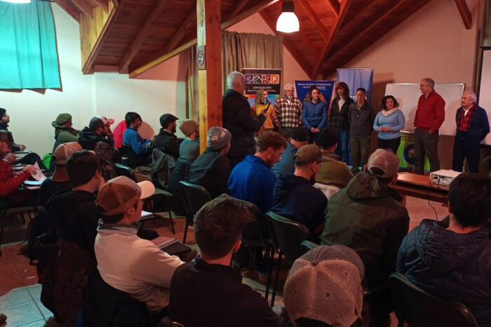 Comenzó un nuevo curso para guías de pesca deportiva en Junín de los Andes