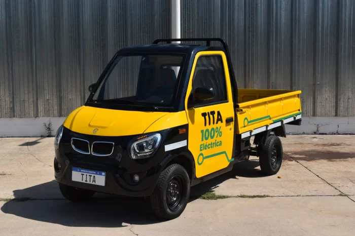 Tita, la camioneta eléctrica argentina que ya encargaron grandes empresas y se agotó en 48 horas