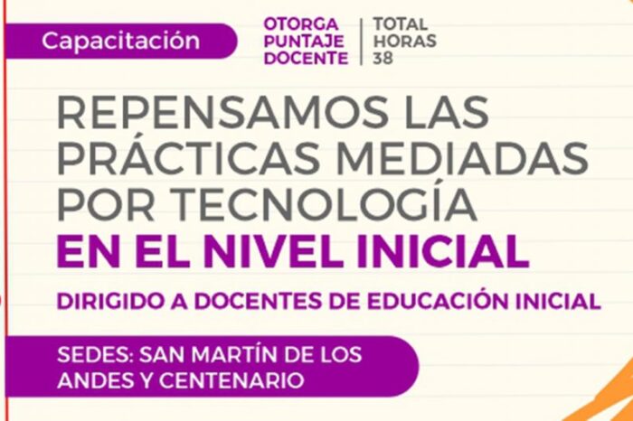 Capacitan sobre prácticas mediadas por tecnología