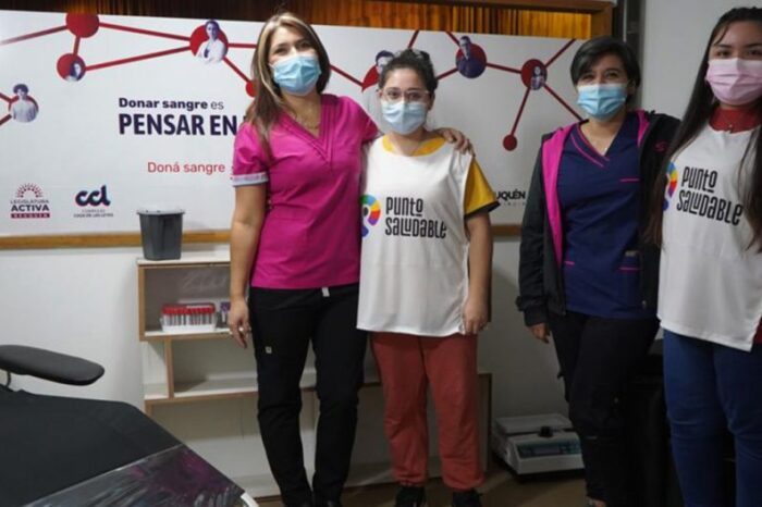 Más oportunidades para donar sangre en la capital neuquina
