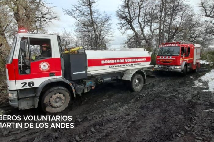 Repudio por las agresiones al personal de Bomberos Voluntarios en incendio del Barrio Cantera