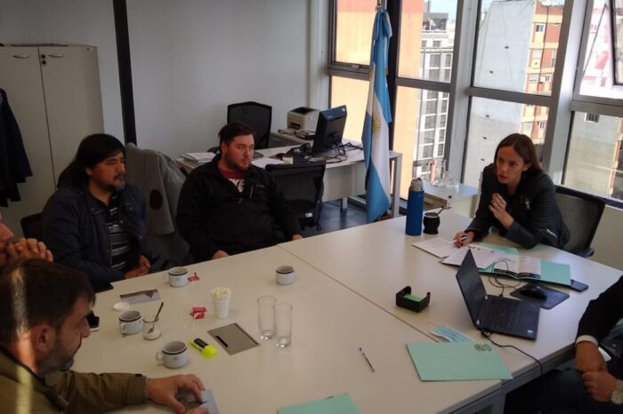 Bertoldi y Carnaghi recibieron a trabajadores de la PIAP