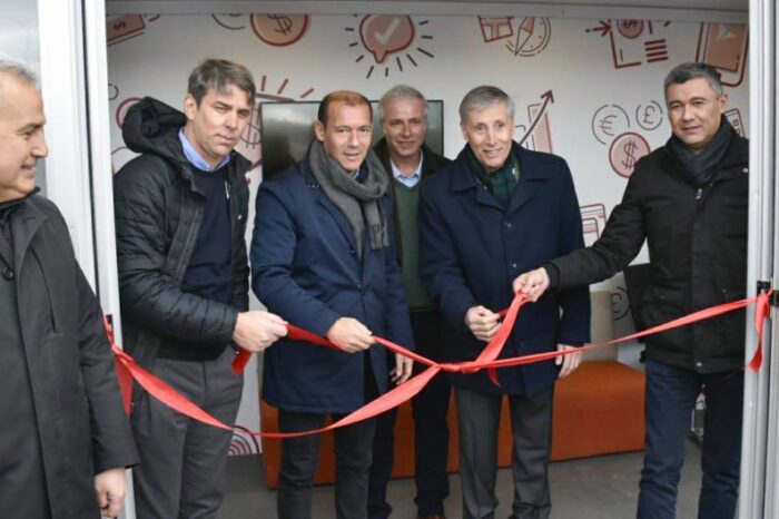 Inauguraron un Banco Móvil de Supervielle en Añelo