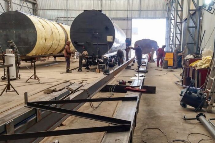 Avanza a buen ritmo la ejecución del nuevo puente para Caepe Malal