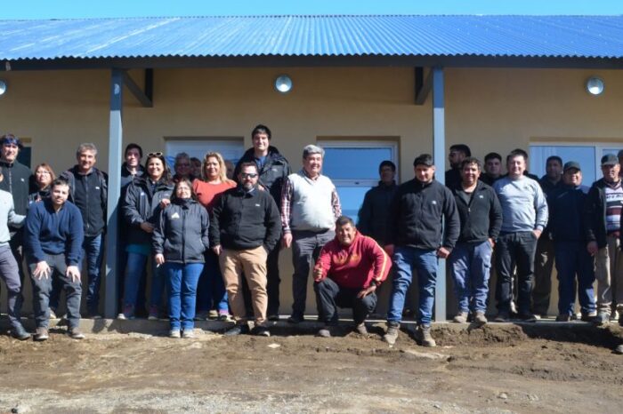 Habilitaron una vivienda para personal vial en el campamento Pino Hachado