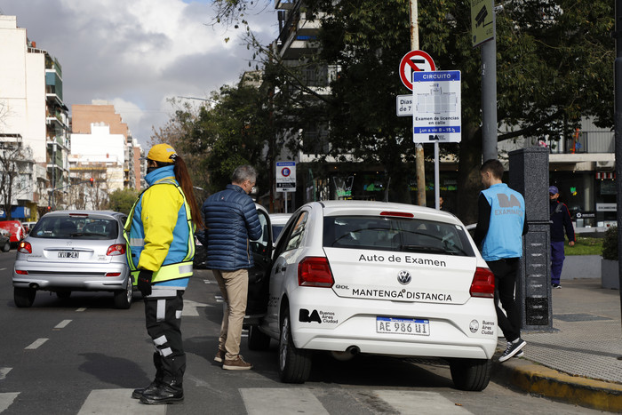 Licencias de conducir: el examen práctico ahora se hace en la calle