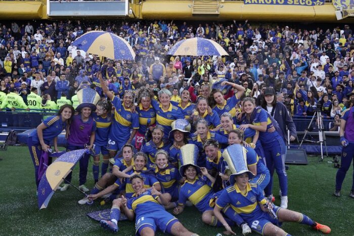 Femenino: en un marco histórico, Boca es el campeón