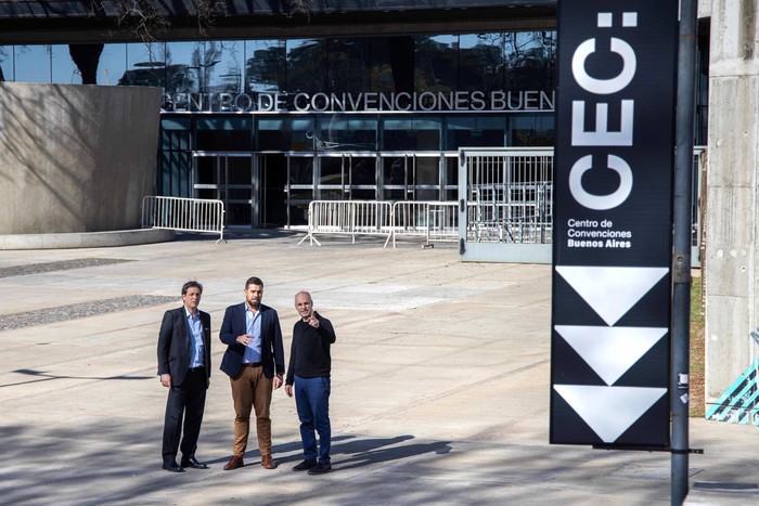 Rodríguez Larreta recorrió las obras del Centro de Convenciones de la Ciudad con vistas a la Cumbre de Alcaldes del C40