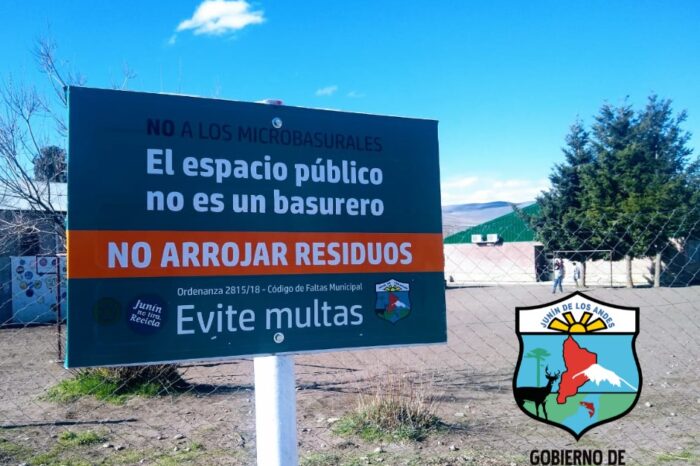 Junín de los Andes: Plan de Erradicación de Microbasurales