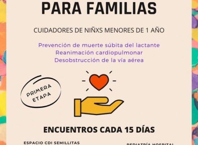 Curso de RCP orientado a familias
