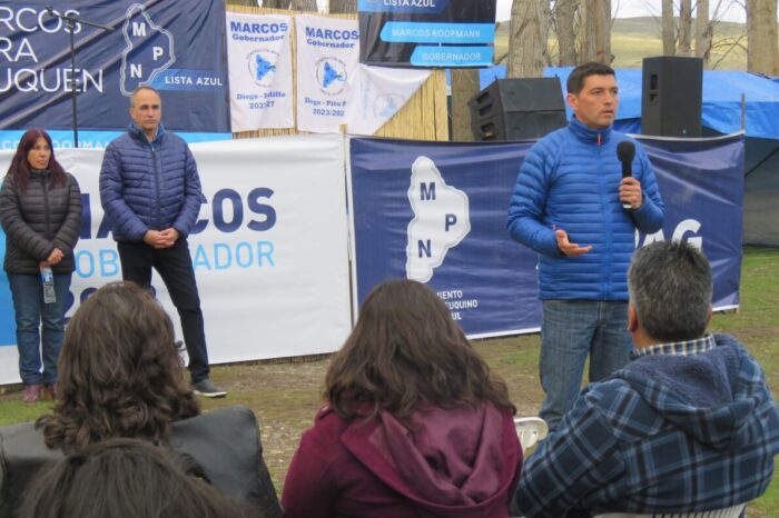 Lista Azul: Koopmann lanzó candidatos en San Martín y Junín de los Andes