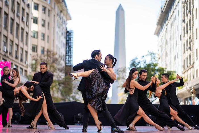 Las finales de Tango BA Mundial 2022, con el Obelisco como fondo de escenario