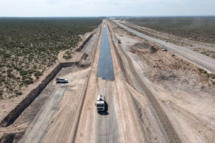 La ruta que fortalecerá el Corredor Hidrocarburífero avanza a buen ritmo