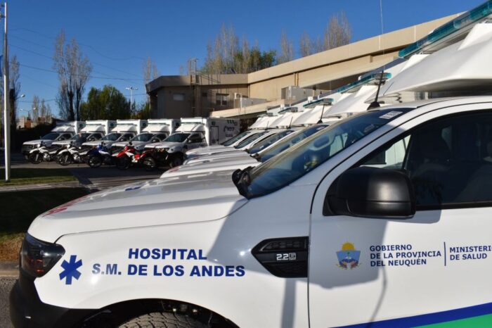 Nueva ambulancia para el Hospital de San Martín de los Andes