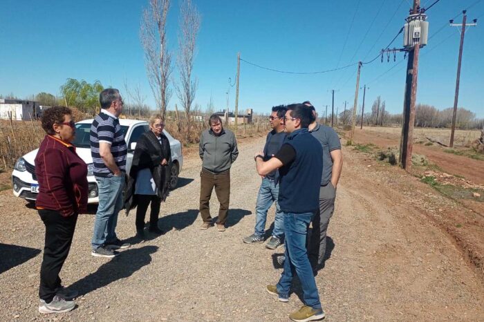 Finalizaron importantes obras eléctricas en la ciudad de Senillosa