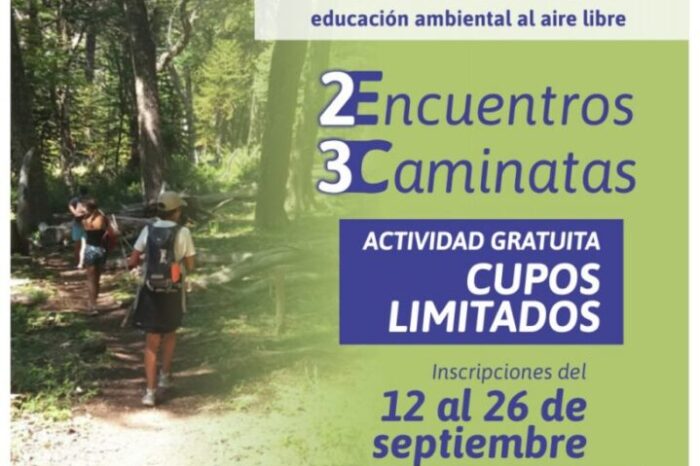 Caminando el Parque 2022: se invita a participar de actividades de educación ambiental al aire libre