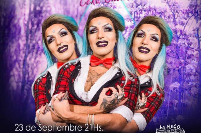 Vuelve a Junín de los Andes el teatro bar de la mano de Alexis Ene Drag Queen
