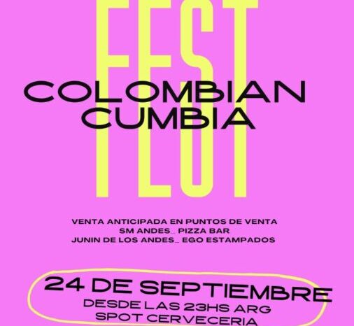 Colombian Cumbian Fest en San Martín de los Andes