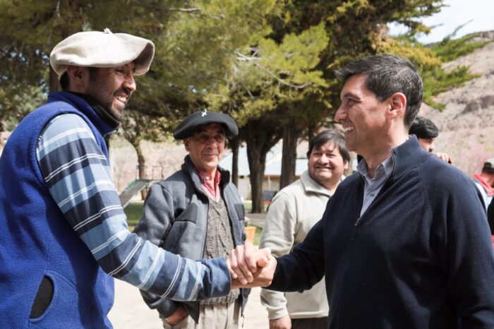 En la zona norte, Marcos Koopmann comenzó la gira #UniendoNeuquén