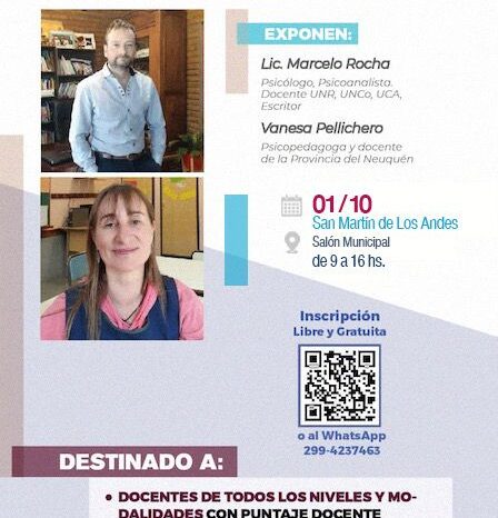 Sábado 1: Jornada del Ministerio de Gobierno y Educación abordará “La Convivencia y el lazo social con la escuela”