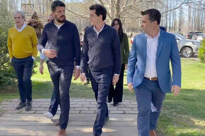 Wado de Pedro encabezó una reunión con el Frente de Todos de la provincia del Neuquén