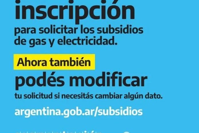 Segmentación Energética: aún hay tiempo de solicitar subsidios al gas y la electricidad