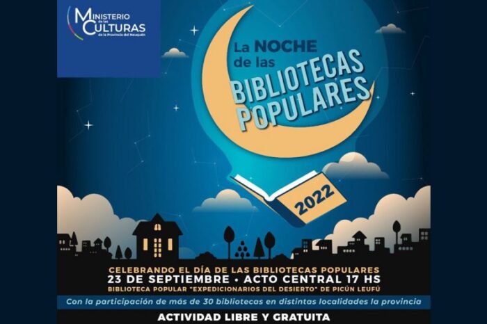 Llega la Noche de las Bibliotecas Populares