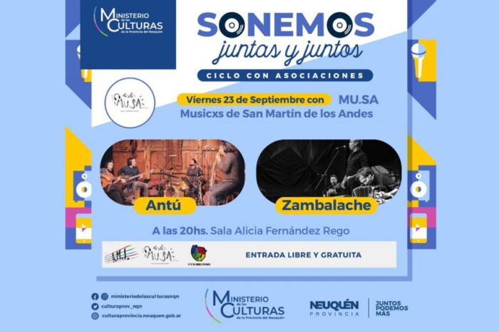 Se viene Antú y Zambalache en «Sonemos Juntas y Juntos»