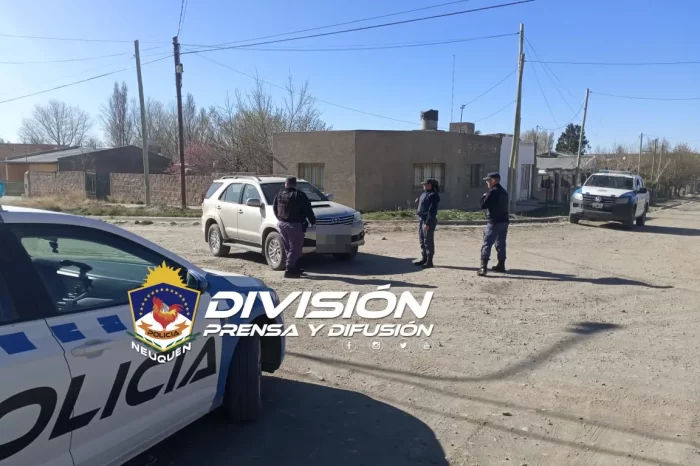 Zapala: Rápido accionar policial permitió recuperar una camioneta robada y detener al delincuente