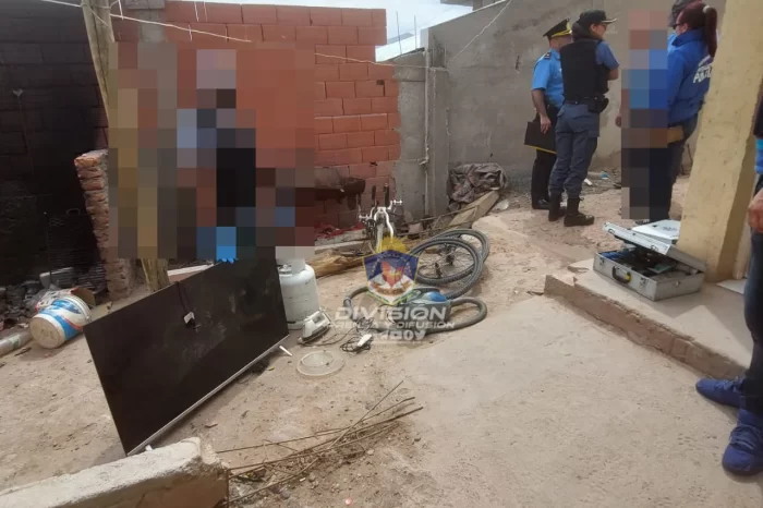 Allanamiento permitió recuperar elementos robados