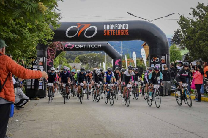 A un mes de que comience a rodar el Gran Fondo 7 Lagos