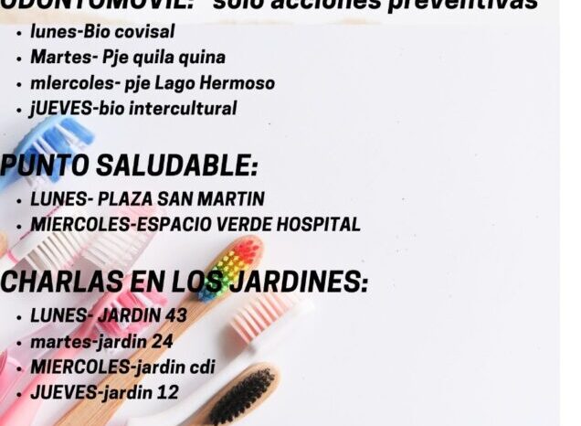 Comienza la Semana de la Salud Bucal: conocé las actividades que se desarrollarán en la ciudad