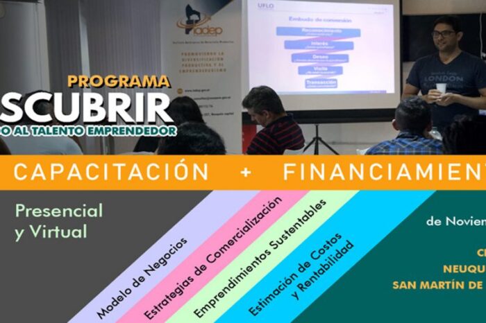 El IADEP lanza el programa Descubrir en todas las zonas de la provincia