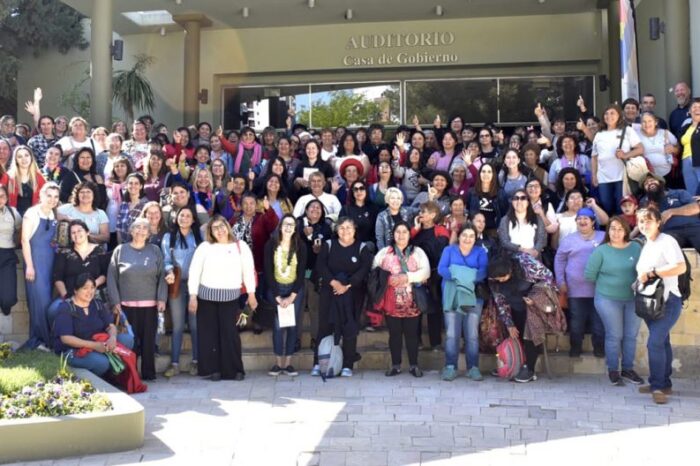 Cerca de 300 mujeres rurales neuquinas celebraron juntas su día