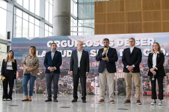 Larreta y Jorge Macri presentaron la Cumbre Mundial de Alcaldes de C40