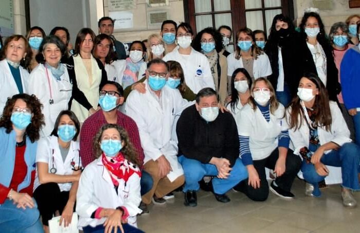 Hoy Reunión en el ministerio y mañana abrazo, movilización al hospital de niños de la plata con marcha