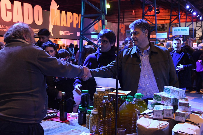 Jorge Macri recibió a productores de todo el país en el Mercado MAPPA