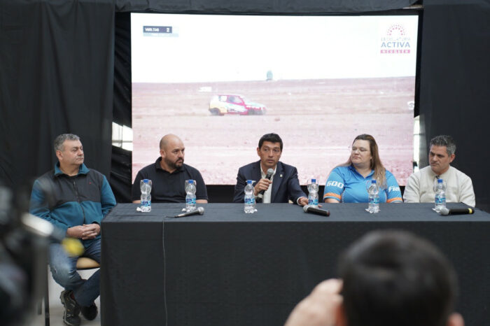 Koopmann encabezó el lanzamiento de la 5ta fecha de distintas categorías del automovilismo regional