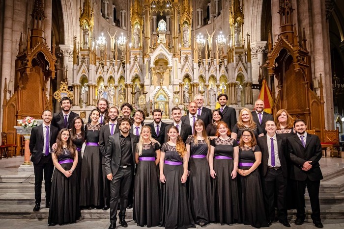Coro Tous Ensemble, en concierto
