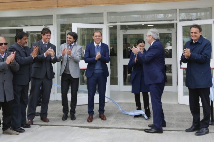 Corazini participó de la inauguración del nuevo hospital de San Martín de los Andes