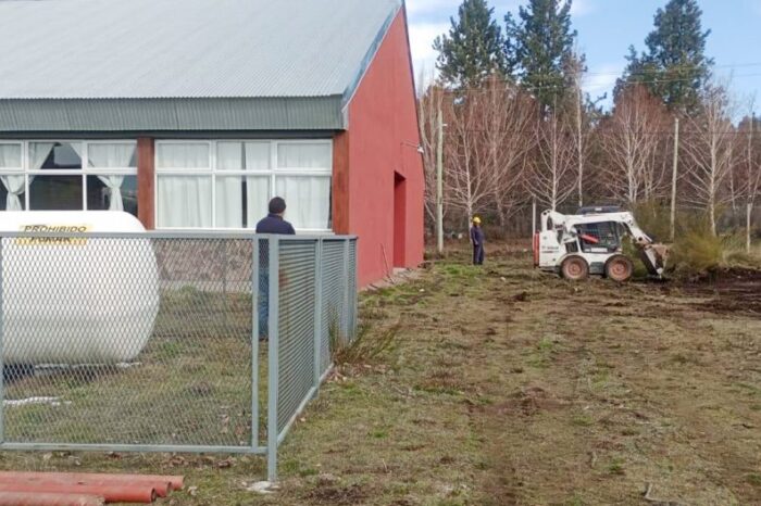 Inició la obra de ampliación del IFD Nº 8 de Junín de los Andes