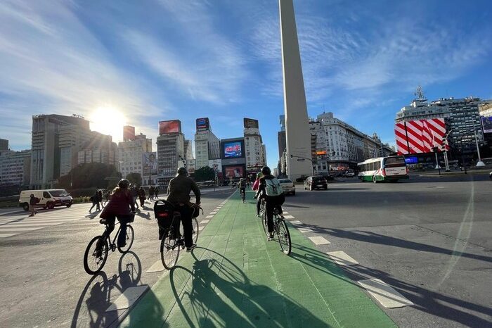Pedaleando BA suma un nuevo circuito autoguiado para recorrer la Ciudad en bicicleta