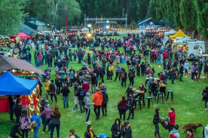 Gran cantidad de público dijo presente a la 3° Fiesta de la Cerveza Artesanal del Sur Neuquino