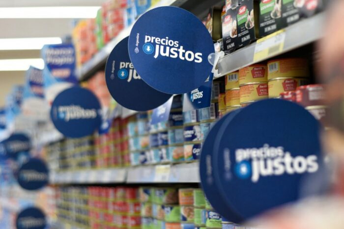 Los nuevos carteles de Precios Justos ya se exhiben en los supermercados